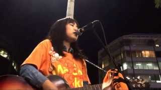 的野祥子さん 定期路上ライヴ ファイナル in Aug.29, 2014