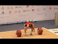 almaty 2014 men 85 kg krzysztof jakub szramiak clean and jerk 182 kg