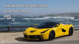 Gran Turismo 7 | PS5 | tuning and customization Ferrari LaFerrari 13'