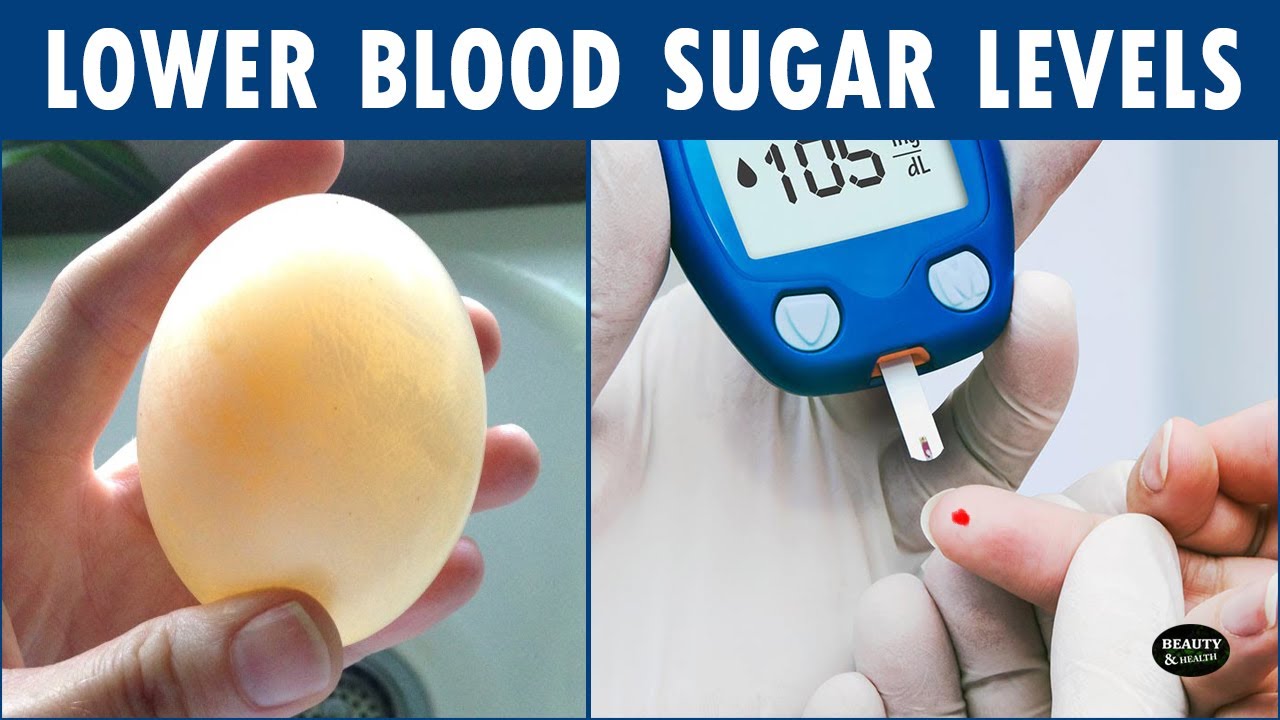 Lower Blood Sugar Levels With Just One Boiled Egg - YouTube