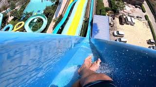 Oyster water park / Appu ghar water park sky fall water slide (92 feet )  INDIA highest water slide