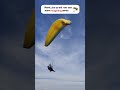 मित्रांनो होऊ द्या खर्च. चला आज आपण paragliding करूया 😔 paragliding shorts reels yt game love