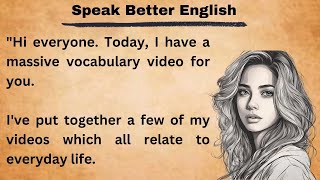 Speak Better English || Learn English || Graded Reader || Improve Your English ||Listen And Practice