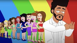 The Weeknd’s Dark Secret (complete overhaul) | American Dad | melodio_brando