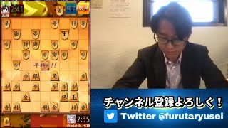 【ゴキゲン中飛車vs丸山ワクチン】 ワクチン撃破の成功例 ＃将棋ウォーズ実況 ＃将棋実況 ＃3切れ