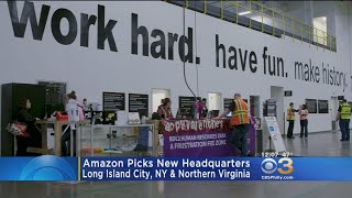 Amazon Picks New Headquarters In New York City, Northern Virginia