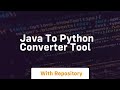 java to python converter tool