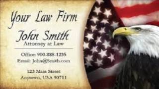 attorney business cards