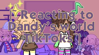 |~Dandy’s world characters react to tiktok videos of themselves~|PS. This is my first reaction vid