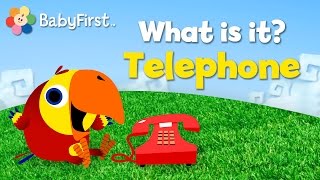 Telephone | What Is It? | Vocabularry | BabyFirst TV