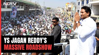 YS Jagan Mohan Reddy Launches Campaign With Massive Roadshow, Bus Yatra