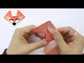 종이나랑 아주 쉬운 여우 종이접기 easy origami fox