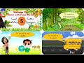 Jolly Phonics letter sound /s/ formation and vocabulary with animated pictures