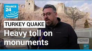 Devastating earthquakes take heavy toll on historical landmarks in Turkey • FRANCE 24 English