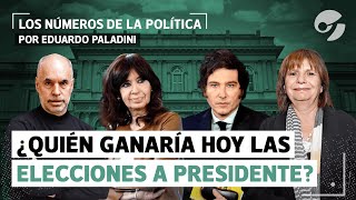 Quién GANARÍA las ELECCIONES a PRESIDENTE si se votara HOY | Encuesta EXCLUSIVA de Eduardo Paladini
