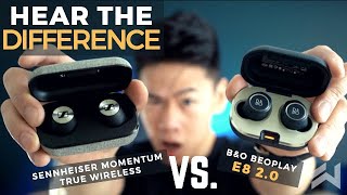 B&O Beoplay E8 2.0 vs Sennheiser Momentum True Wireless Earbuds Comparison Review: $300 vs $350!
