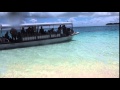 Palau Sand Bar Lunch between dives