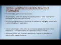 leadership theory part 12 charismatic leadership theory