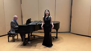 Quel guardo il cavaliere from Don Pasquale by Donizetti  Soprano：Xu Wang Piano：Kyle Swann