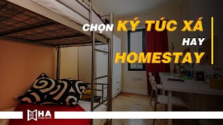 Nên ở Ký Túc Xá hay Homestay khi đi du học? | Du học HA Abroad