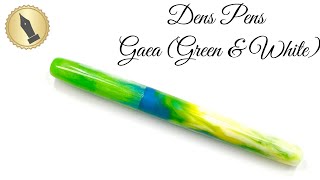 Dens Pens Gaea Green White Unboxing and Review