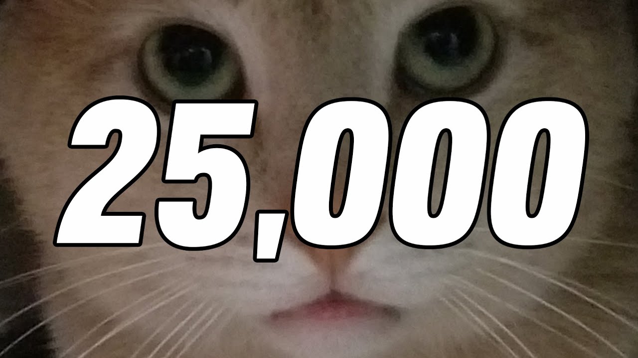 25 000 Youtube