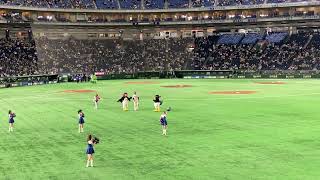 2021年日本シリーズ　ヤクルトスワローズ対オリックスバファローズ　第3戦　サンタナ選手　勝利の一本締め