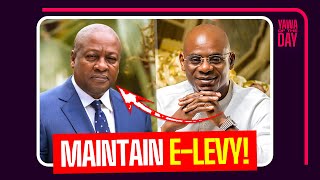 Do Not Cancel E-Levy In Ghana.