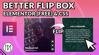 Create Custom Flip Box in Elementor & CSS - WordPress Tutorial 2024