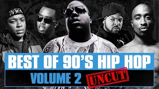 90's Hip Hop Mix #02 [Uncut] Best of Old School Rap Songs Throwback Rap Classics Westcoast Eastcoast