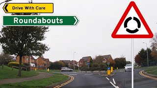 Driving Hawkinge Roundabouts