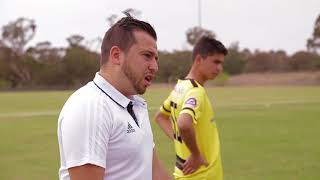 Stepping on the pitch with Coach 'Oz'