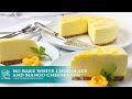 NO BAKE WHITE CHOCOLATE AND MANGO CHEESECAKE