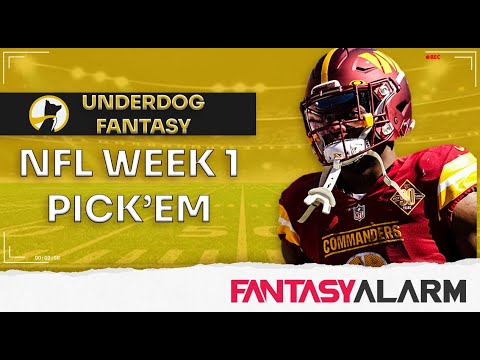 Underdog Fantasy NFL Pick'Em Week 1 | Underdog Fantasy Picks | Underdog ...