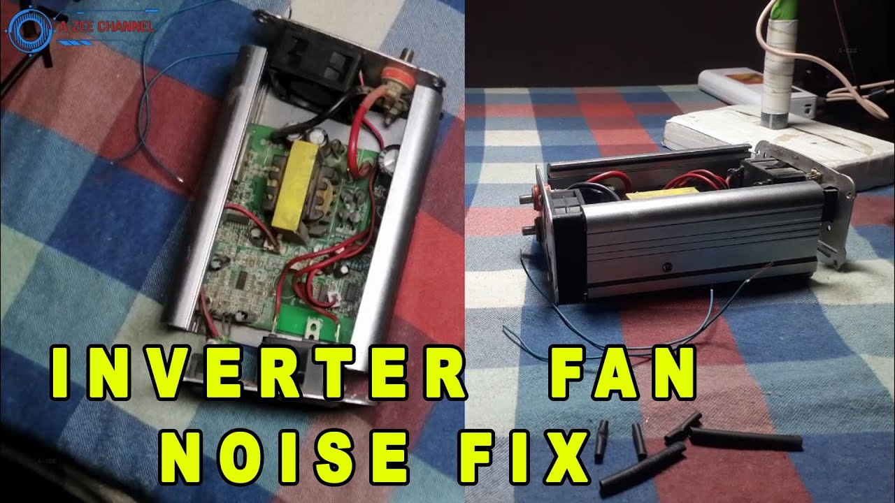 DIY, HOW TO MAKE NOISY INVERTER SILENT. CHEAP AND EASY SOLUTION. 500 ...