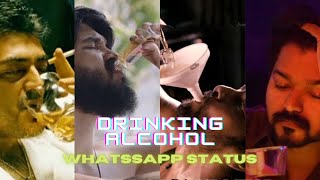 Drinking alcohol whatssapp status 🍻