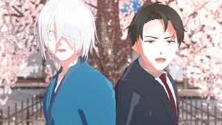 【ナートゥ・ナートゥ】ゲゲ郎と水木に踊ってもらった【ゲゲゲの謎/ゲ謎MMD】