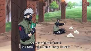 Naruto Training Wind Style Rasenshuriken , Asuma Teaches Naruto Change in Chakra Nature