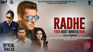 Radhe : Official Trailer | Salman Khan | Disha P | Jackie S | Randeep H |Prabhudeva |Concept Trailer