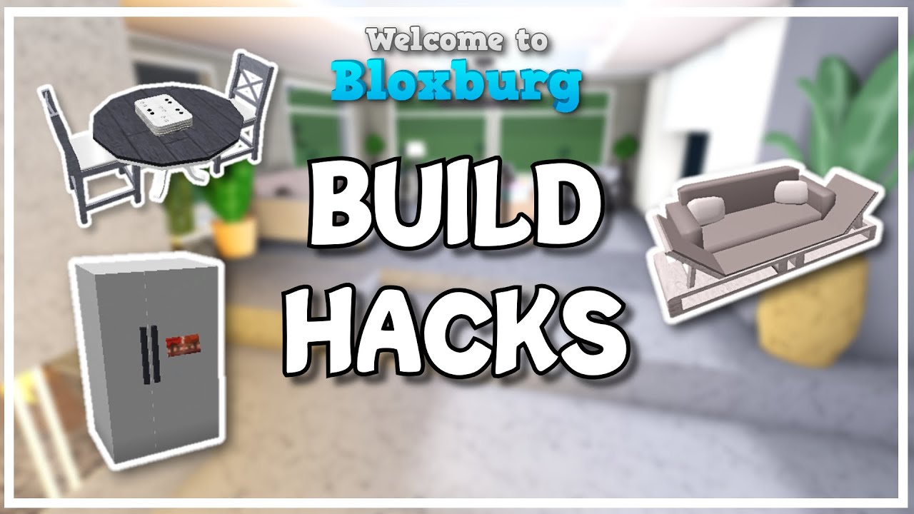 Building Hacks 2 Easy Tutorial Bloxburg Roblox