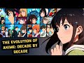 The Evolution Of Anime: Decade by Decade 🍜| Anigaming Nation 🎮