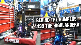 Behind the Bumpers | 4499 The Highlanders | Charged Up Robot