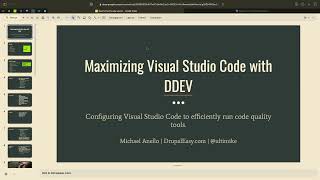 Maximizing Visual Studio Code with DDEV for Drupal developers