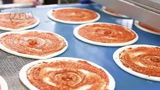 Pizza ishlab chiqarish liniyasi.