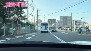 西鉄バス路線再現の旅【今町若園線　21番守恒発砂津チャチャタウン前行き】