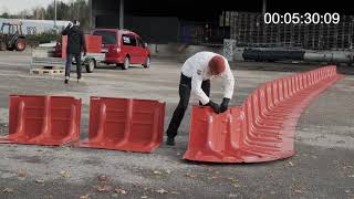 NOAQ Boxwall - Hochwasserschutz -100 m Challenge