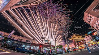 2022.04.23  爐下弟子聯合炮贊  神岡社口萬興宮  天上聖母遶境圓滿  高空煙火秀