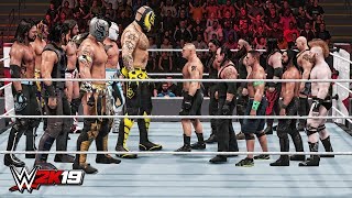 WWE 2K19 30 Giant Man & Mini Man Royal Rumble Match!