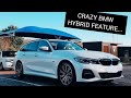 Awesome BMW Hybrid Feature! (2021 330e) #shorts