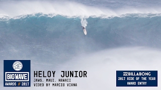 Heloy Junior at Jaws  - 2017 Billabong Ride of the Year Entry - WSL Big Wave Awards